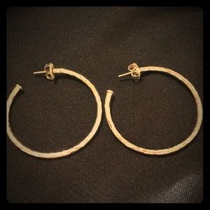 Lois hill hoop earrings